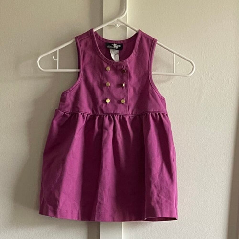 Vintage girls 4 purple dress